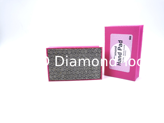 Electroplated Diamond Arrow pattern Hand Polishing Pads