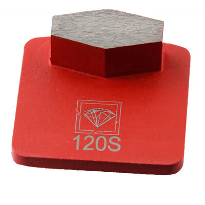 Single Coffin Redi-Lock Diamond Concrete Grinding Discs for Husqvarna
