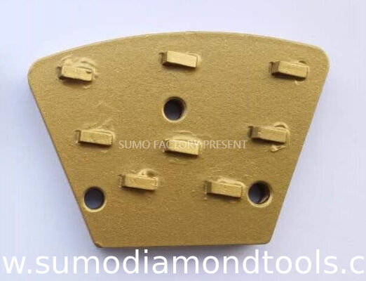CPS Trapezoid Chip Scraper PCD  Magnetic Connection Diamond Grinding Shoes fast change