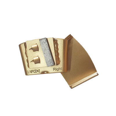 Concrete grinding diamond tools diamond grinding shoes with double rectangle segments