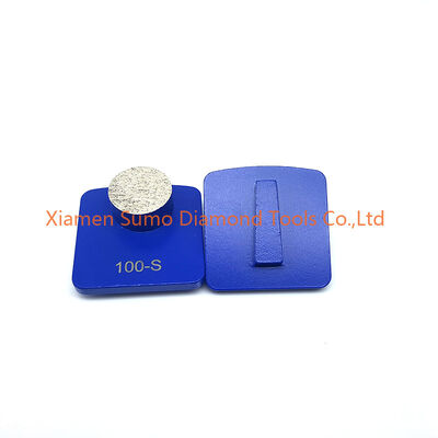 Single Button Seg Concrete Grinding Tools Subtle Scratch Pattern