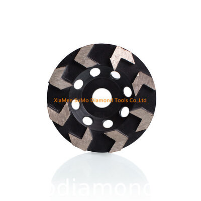 Durable Diamond Cup Wheel Heat Resistant  Soft / Medium / Hard Bond